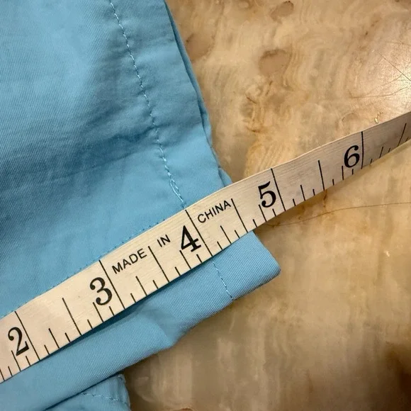 Patagonia Mens Baggies 4.5" Shorts Light Blue Outdoor Elastic Waist Drawstring S - Picture 5 of 6